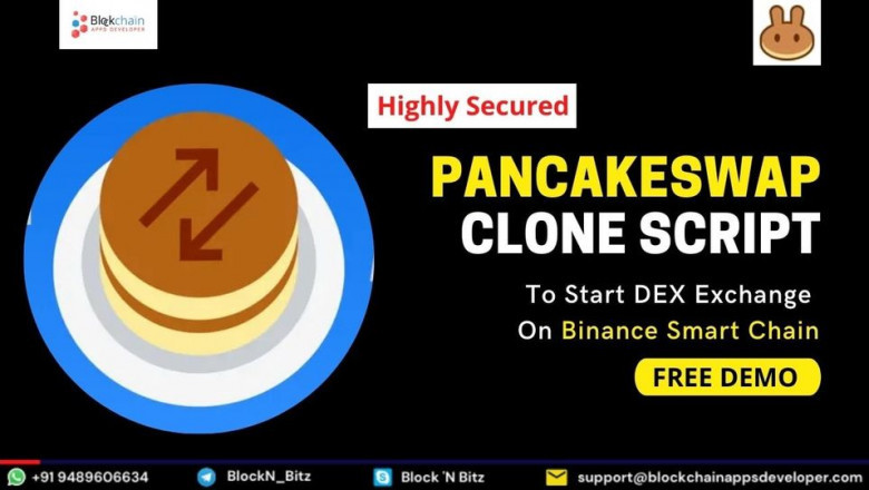 How to build defi exchange like Pancakeswap?