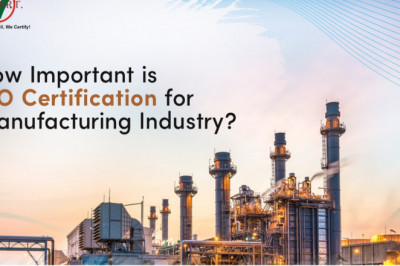 How important is ISO certification for Manufacturing Industry