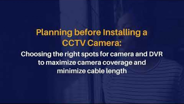 What are the Steps to Install a CCTV Camera and DVR in Dubai?