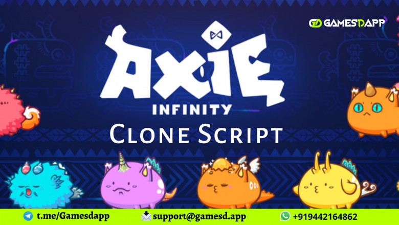 Axie Infinity Clone Script - To Launch Blockchain based NFT Gaming Platform