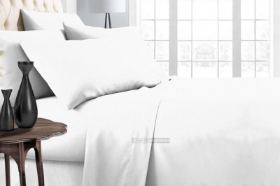 Perfect Size White Bed in a Bag Queen at Comfort Beddings
