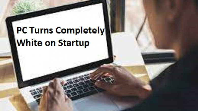 If PC Turns Completely White on Startup! How to Fix it with Webroot?