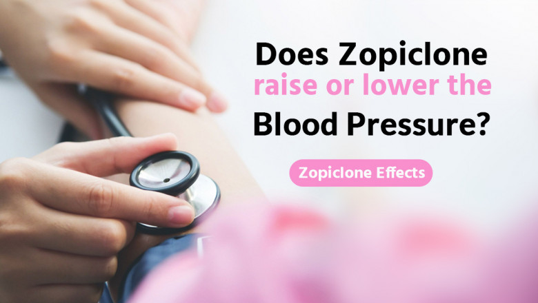 Zopiclone effect of blood pressure? Zopiclone Used and effects