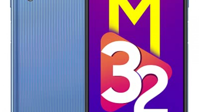 Samsung Galaxy M32 (Light Blue, 6GB RAM, 128GB Storage) 6 Months Free Screen Replacement for Prime
