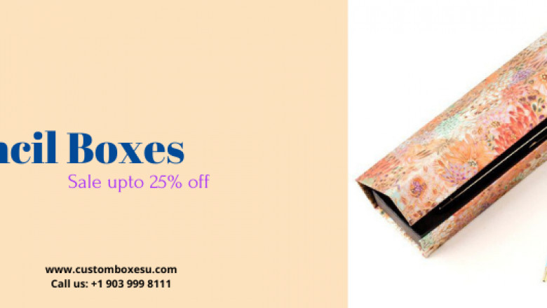 Customized Pencil Boxes With Logo