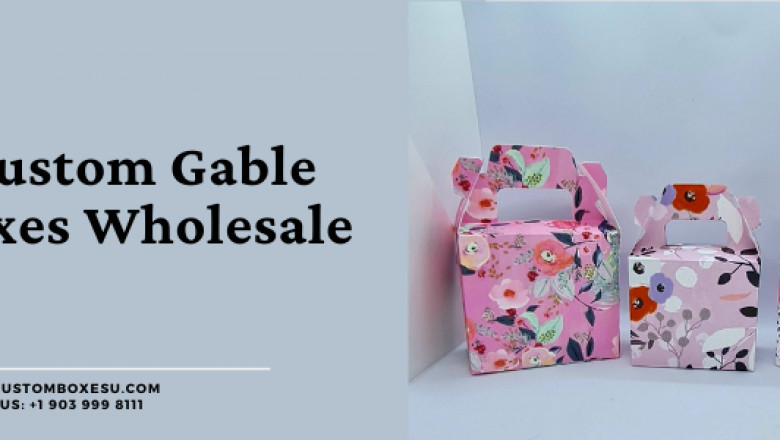 Custom Gable Boxes Wholesale