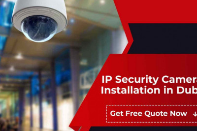 Find Best IP Security Cameras Installation Solutions Dubai?