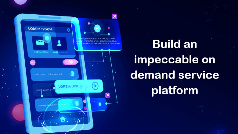 How did the demand for on demand apps increase worldwide?