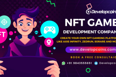 NFT Gaming Platform Development Company | NFT Game Clone Script | Developcoins