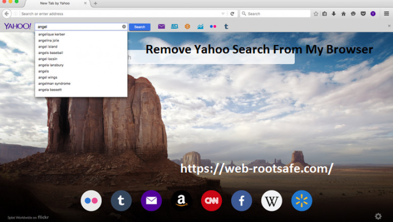 How To Remove Yahoo Search From My Browser?