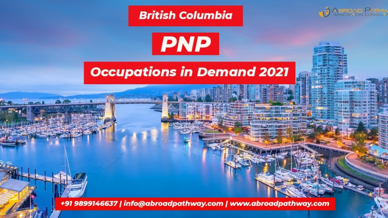 British Columbia PNP Occupations in Demand 2021