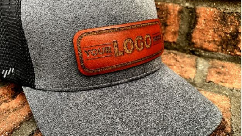 Custom Logo Leather Patch Hats