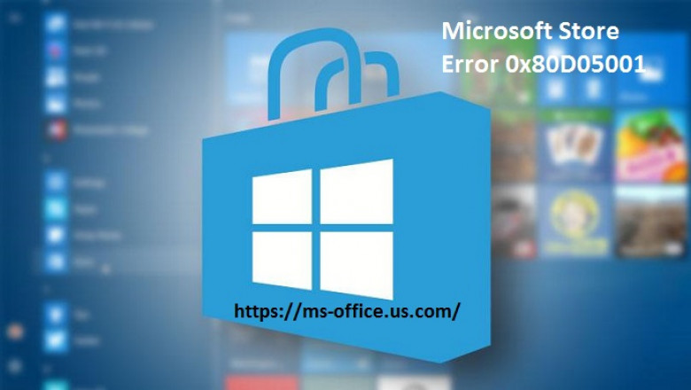 Method To Fix Microsoft Store Error 0x80D05001:
