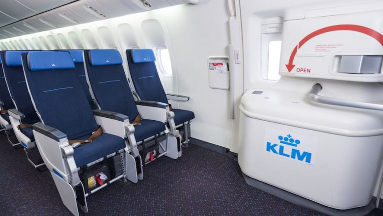 How much does KLM charge for a seat selection?