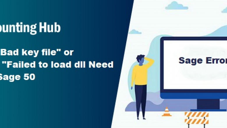 Resolved:  Sage Error Bad key file or 0x80040702 Failed to load dll Need to re-install sage 50
