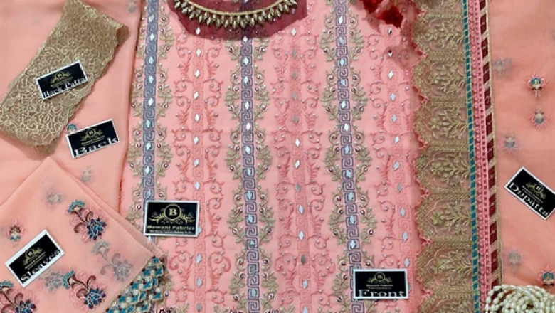 Branded Chiffon Replica Dresses | Indian Chiffon Saree Collection
