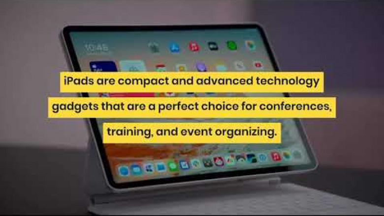 How to Take your Event to the Next Level with iPad Rentals?
