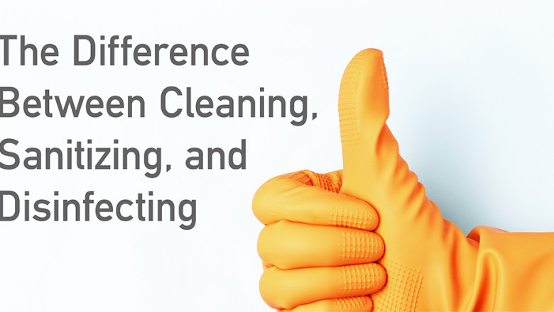 What's The Differences Between Cleaning, Sanitation, and Disinfection?