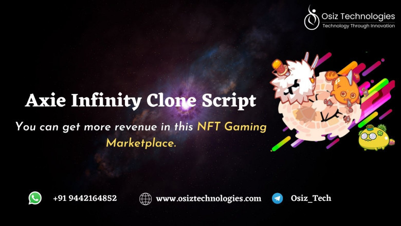Axie Infinity clone script - To start an NFT Gaming Marketplace like Axie infinity