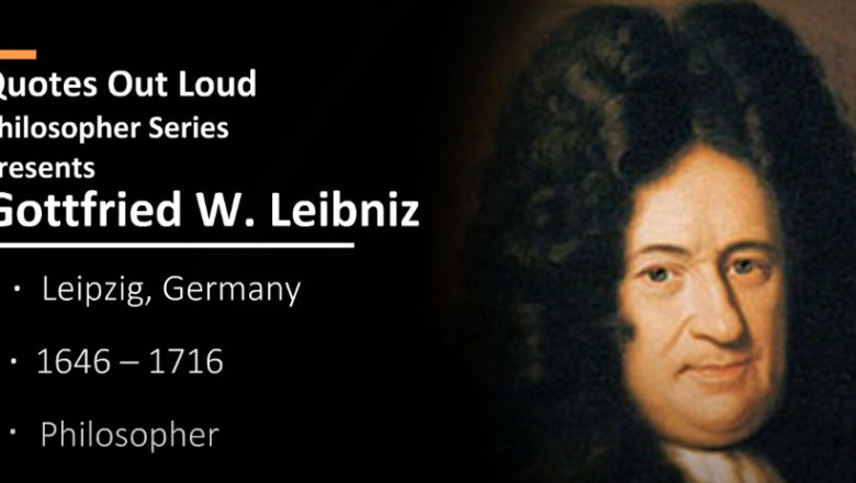 Gottfried Wilhelm Leibniz - Quotes