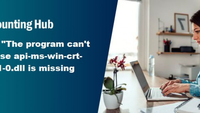 How to Fix sage error the program can’t start because api ms win crt runtime l1 1-0 dll is missing
