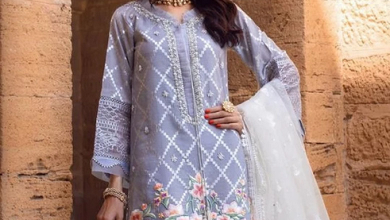 Anus Abrar Cotton Suit