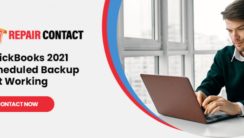 QuickBooks 2021 Won't Scheduled Backup Not Working