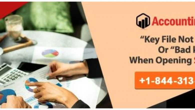 Key File Not Found Or Bad Key File When Opening Sage 50 : Fixed