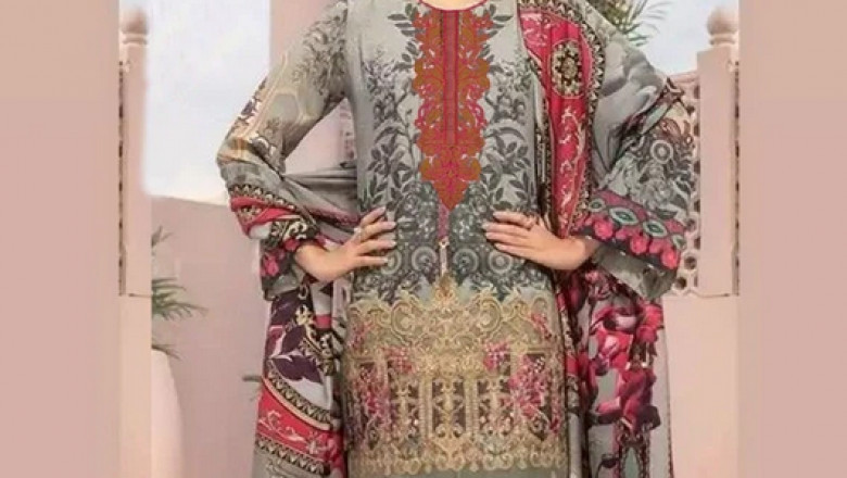 Maria B Linen Suit t Replica Zone