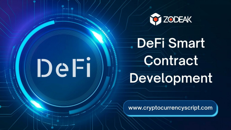 DeFi Smart Contract Development | DeFi Smart Contract Services - Zodeak