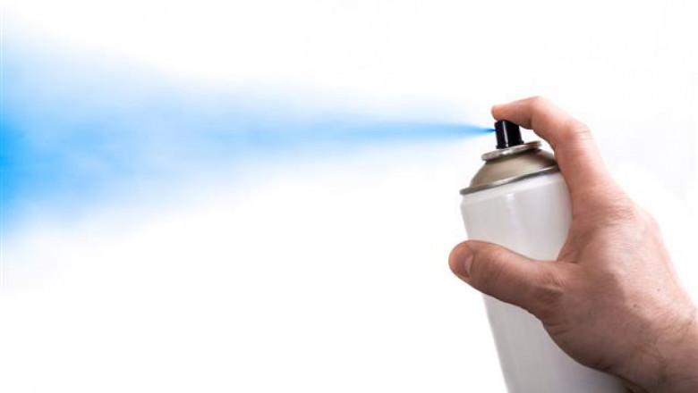 Spray Painting Using Aerosol Cans