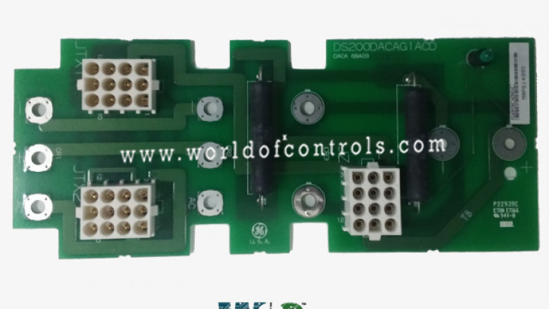 DS200DACAG1ACD - TC/DC 2000 AC/DC Converter Board in Stock Buy | Repair | Exchange from World of Controls.