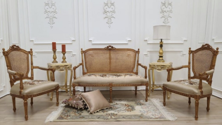 Victorian Living Room Set