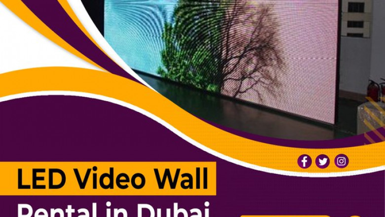Why Video Wall Hire in Dubai Should Be Your Next Marketing?