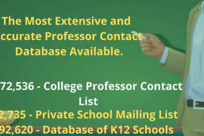 College Professor Email List | Professors Mailing Addresses
