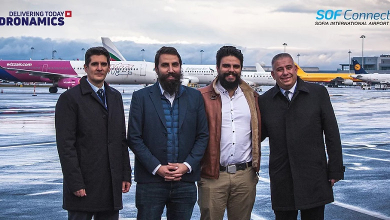 DRONAMICS signs MoU with Sofia Airport before upcoming Black Swan unveil