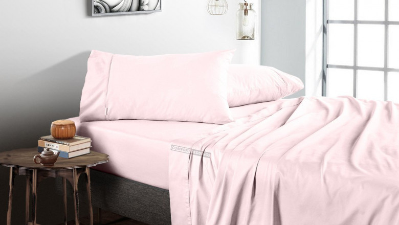 Get Classy Home Decor With Cotton Pink Bed Sheets