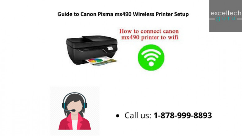 How to do Canon MX490 Wifi Setup