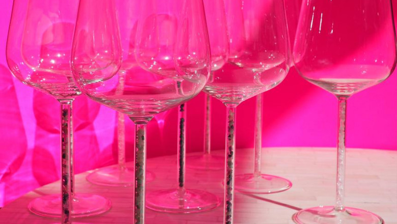 Crystal Red Wine Glasses