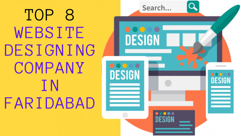 Top 8 Web Designing Company in Faridabad