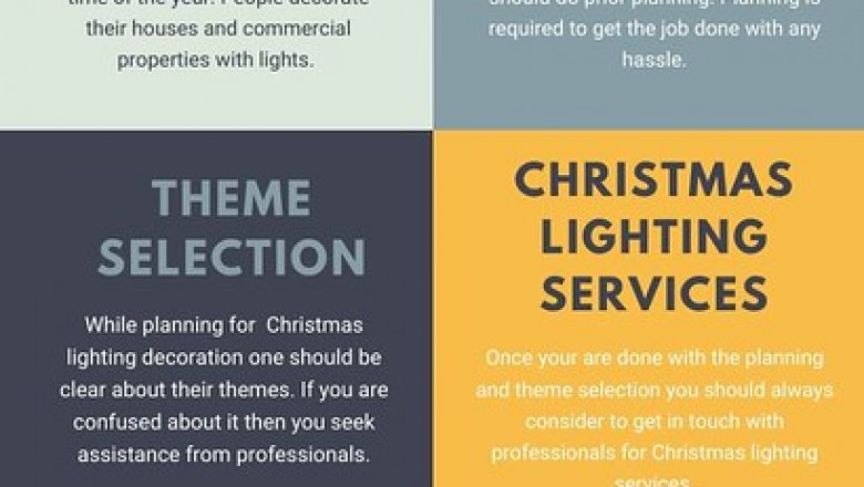 Things To Know About Christmas Lighting