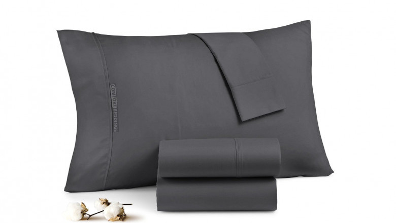 Comfortable & luxury Dark Grey Pillow Cases