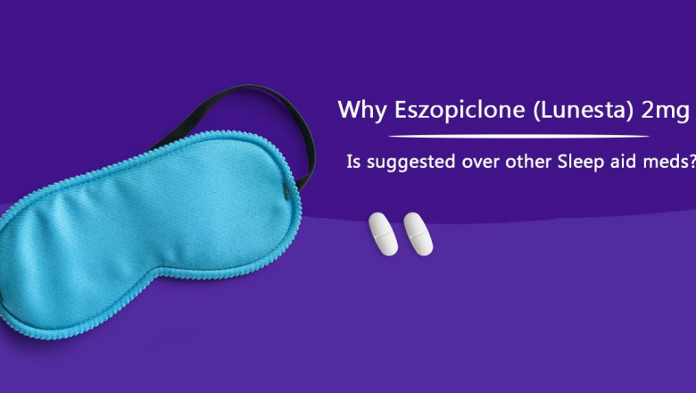 Why Eszopiclone 2mg is suggested over other sleep aid meds?