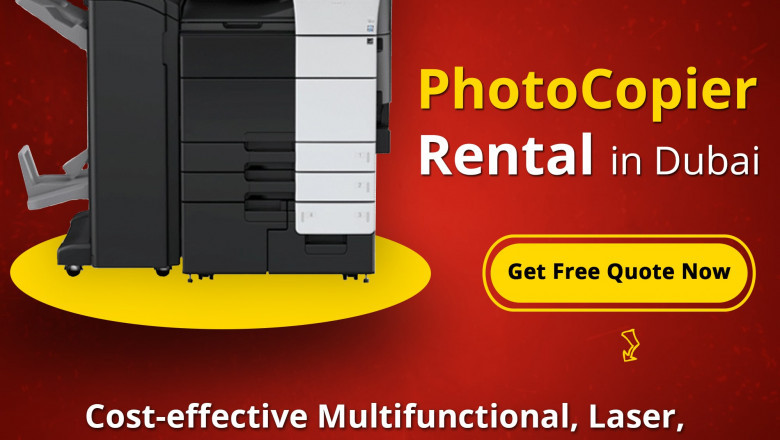 What are the Benefit of Photocopier Rentals in Dubai?