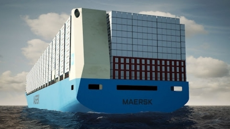 Maersk unveils methanol-powered container carrier
