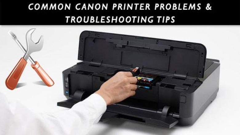 How can I fix the problem with my Canon printer not responding?