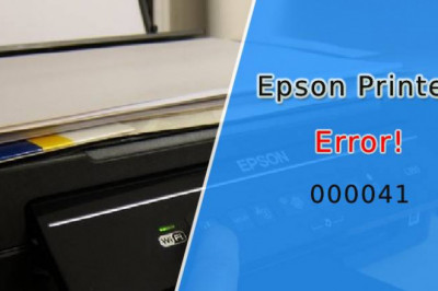 Epson Printer Error Code 00041