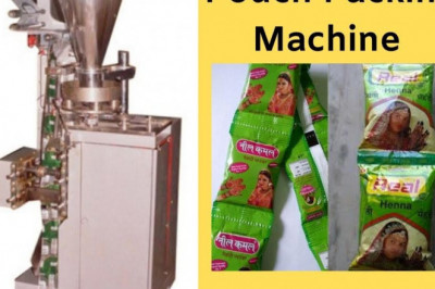 Automatic Pouch Packing Machine