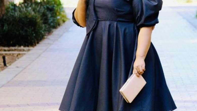 Classy black dress
