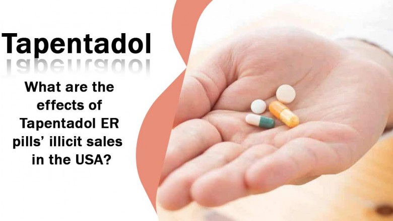 What are the effects of Tapentadol ER pills' illicit sales in the USA?